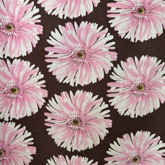 Arhaus Daisy Down Pillow Pink Brown - Picture 6 of 12